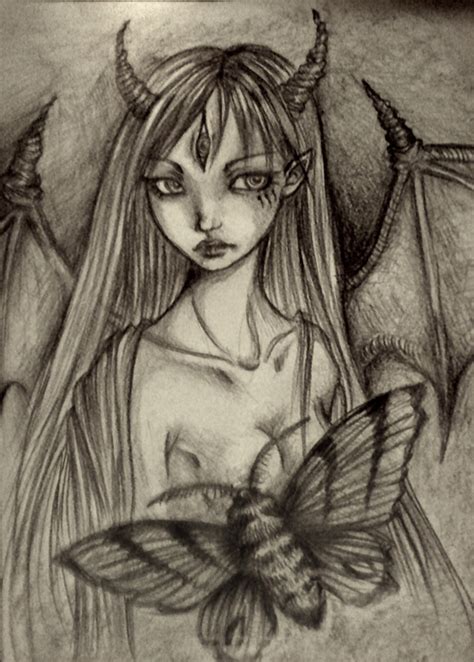 Demon Girl By Etherhel On Deviantart