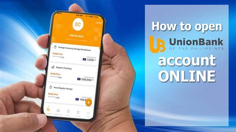 How To Open Unionbank Account Online Unionbankapp Onlinebanking