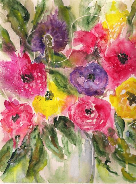 Watercolor By Mcdea Watercolor Painting Art