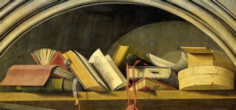 Barth Lemy D Eyck Still Life With Books In A Niche Museum