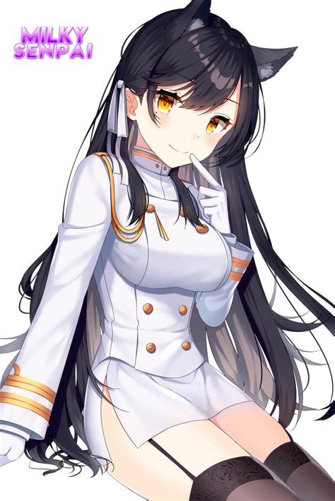 Atago Render Azur Lane By Kawaimilky On Deviantart