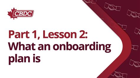 What Is An Onboarding Plan Part 1 Lesson 2 Youtube