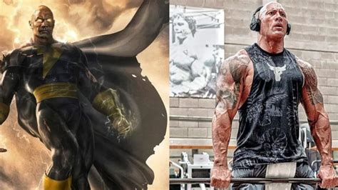 Black Adam The Rock Costume Will Have No Padding Just His Muscles