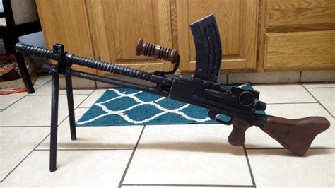 Prop Wwii Machine Gun Courtesy Of Home Depot Hackaday