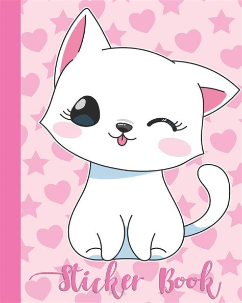 Download Super Cute Kawaii Kitten Winking Wallpaper