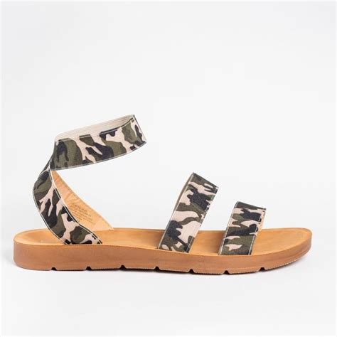 Strappy Elastic Sandals Forever Shoes Reform 54 Shoetopia Mule
