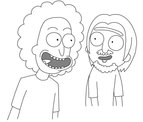 Rick And Morty Coloring Pages Printable For Free Download