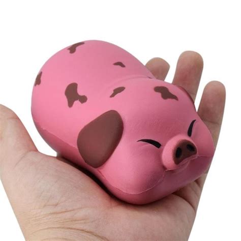 Squeeze Stress Stretch Squishy 12cm Jumbo Pig Small Slow Rising Toys