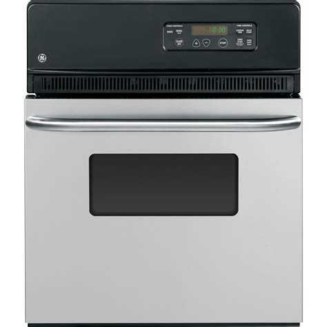 Ge Appliances Jrs06skss 24 Electric Single Standard Clean Wall Oven