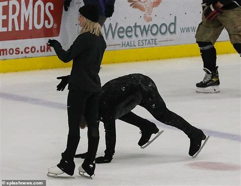 Olympic Gymnast Nile Wilson Takes A Tumble During Dancing On Ice