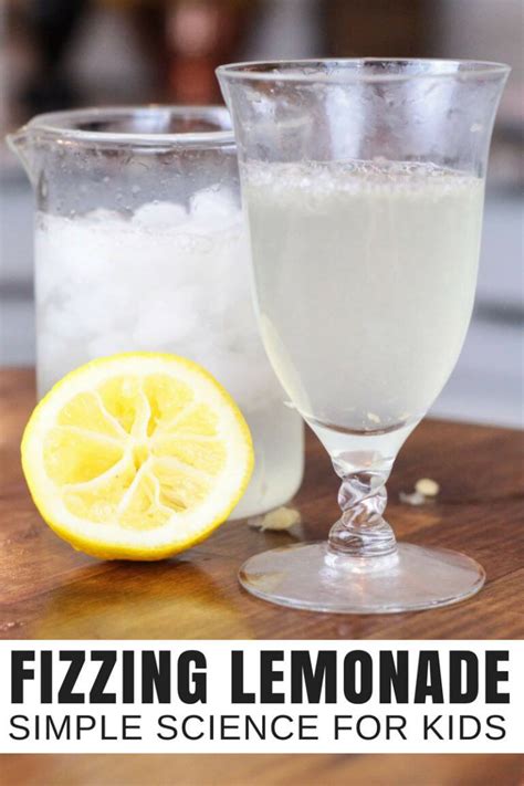 Fizzy Lemonade Science Project Little Bins For Little Hands