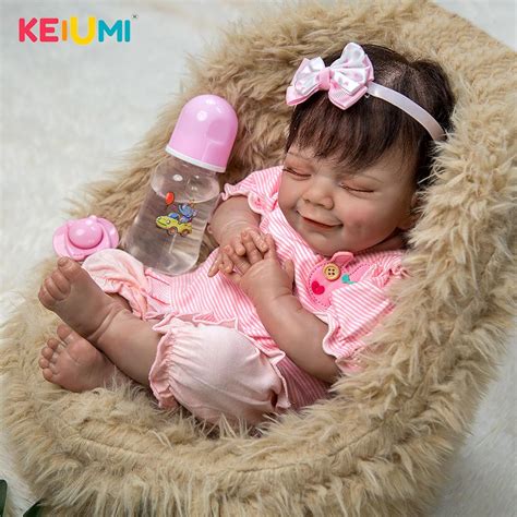 Keiumi Reborn Baby Girl 20 Inch Many Accessories Bebe Reborn Doll