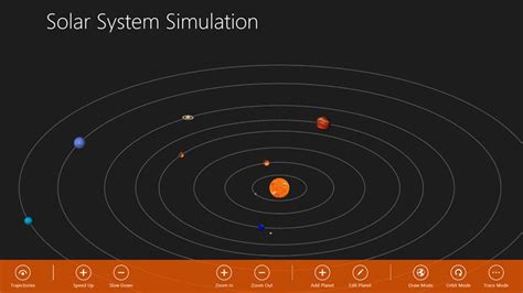 Solar System Simulation For Windows 8 And 81