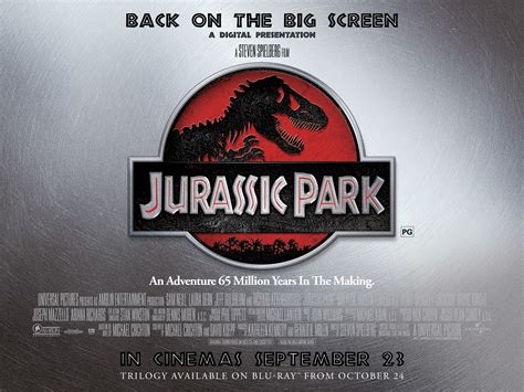 Jurassic Park ~ 2011 Digital Re Release Film Reviews