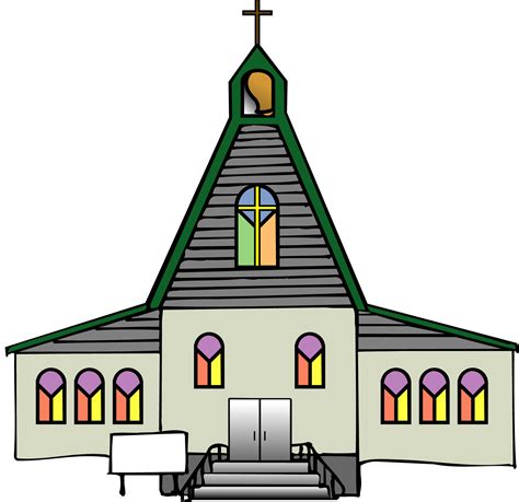 Clip Art Openclipart Church Catholicism Free Content Church Png Download Free
