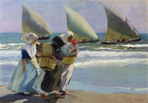 ‘three Sails By Joaquin Sorolla 1903 Impressionism