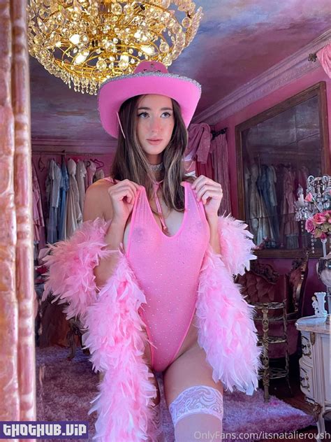 Sexy Natalie Roush Pink Cowboy Lingerie Onlyfans Set Leaked Leaks On Thothub