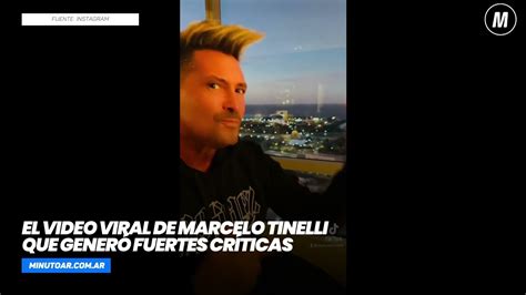 El Video Viral De Marcelo Tinelli Que Generó Fuertes Críticas Youtube