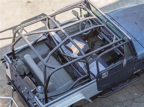 yj full roll cage kit genright jeep parts
