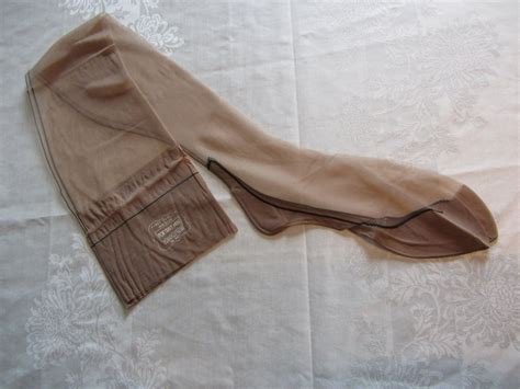 Vintage Nylon Stockings Size 11 Exquisite Hosiery By Chermycloset