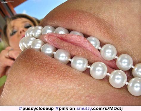 Pussycloseup Pink Pinkpussy Pinkpussylips Pearls Pearlsonpussy