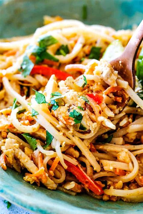 First, mix the sauce ingredients. BEST EVER Chicken Pad Thai (Video) with Pantry Friendly ...