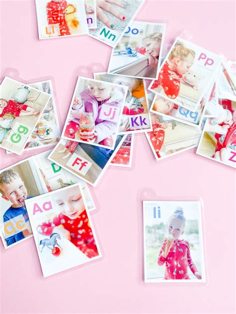 Diy Personalized Alphabet Flashcards Help Your Kids Learn The Abcs