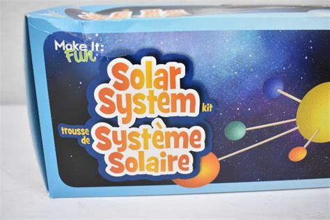 Floracraft Foam 17 Piece Solar System Kit White New