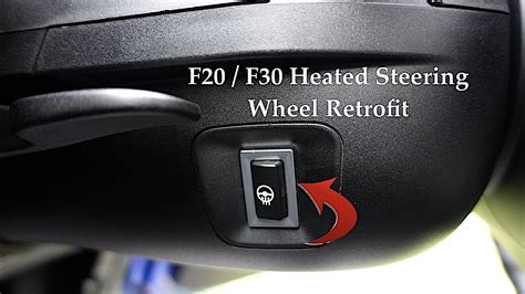 Bmw F Series Heated Steering Wheel Retrofit F20 F22 F30 Youtube