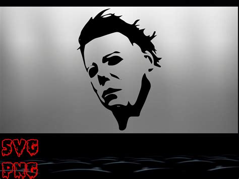 Halloween Michael Myers Digital File Only SVG Png Cricut Etsy
