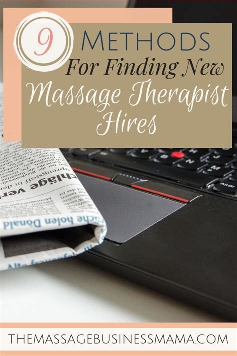 Methods For Finding Massage Therapists To Hire Massage Therapist Massage Business Massage