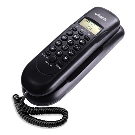 Teléfono De Casa Vtech Vtc50 Gondola Negro