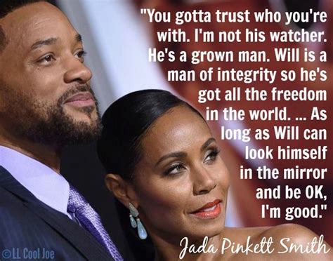 Jada Pinkett Smith On How She And Her Husband Make Things Work Quote