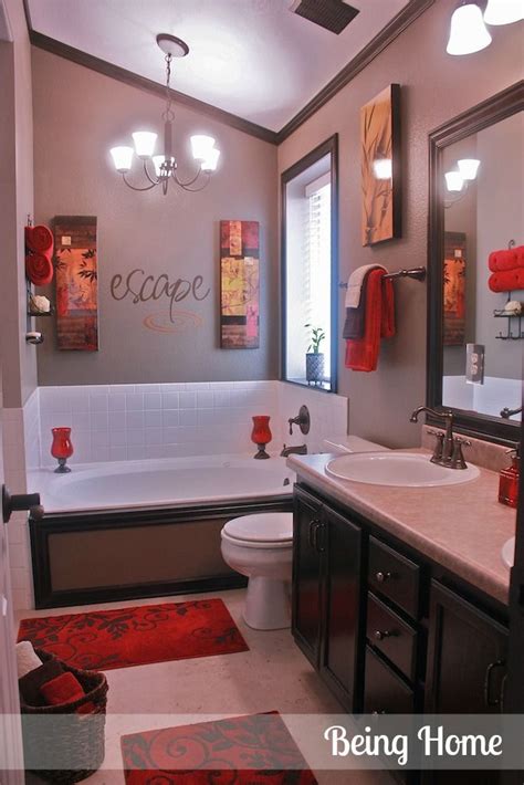 Sold and shipped by serenity health & home decor. MasterBath.jpg (683×1024) | Red bathroom decor, Bathroom ...