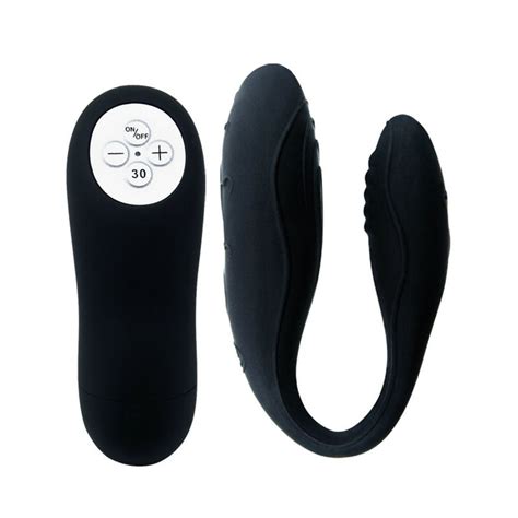 30 Frequency Wireless Remote Control Vibrator Silicone Double Point