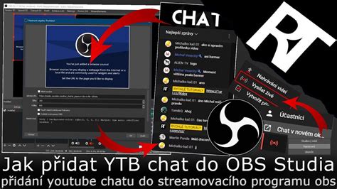 Jak P Idat Chat Do Obs Studia Youtube Chat V Obs Studio Tutori L