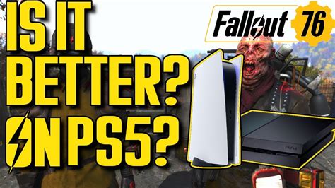 Fallout 76 Ps5 Vs Ps4 Is It Really Better Fallout 76 Comparison On