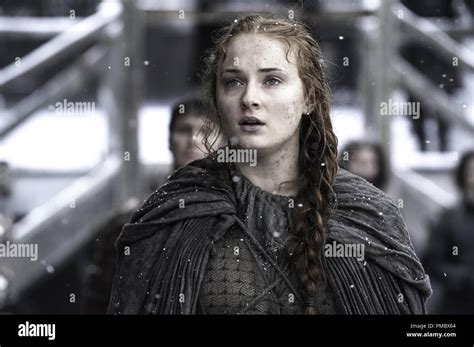 Sophie Turner Game Of Thrones 2016 Season 6 Stock Photo Alamy