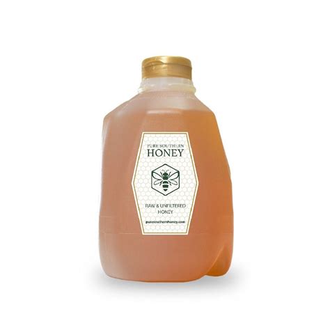 Pure Southern Honeys 100 Raw Unfiltered Unheated Bulk Honey 3 Lbs
