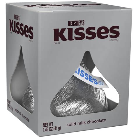 hershey s kisses holiday milk chocolate candy 1 45 oz
