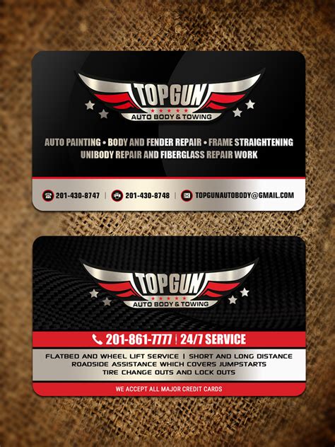 Enter applicable code at checkout at gotprint.com to receive free economy shipping on business cards. Towing Business Cards Templates | TUTORE.ORG - Master of ...