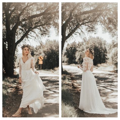 Bohemian Wedding Dresses Dreamers And Lovers