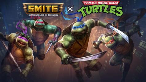 The Teenage Mutant Ninja Turtles Are Now Playable In Smite Nintendojo