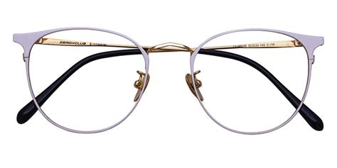 66246 round black eyeglasses frames leoptique