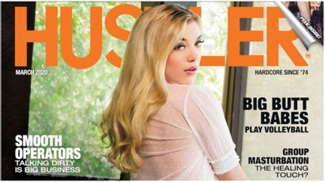 Anny Aurora Is Hustler S March Cover Honey Xbiz Com