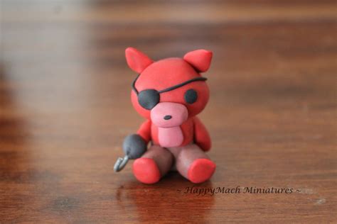 Five Nights At Freddys Figures Polymer Clay Etsy