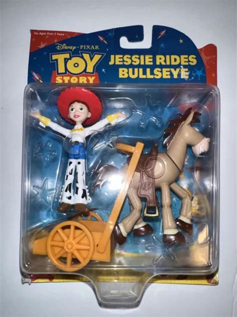 Toy Story 2 Mattel Jessie Rides Bullseye Mini Action Figure Set 1495 Picclick