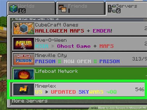 4 Ways To Join Servers In Minecraft Pe Wikihow