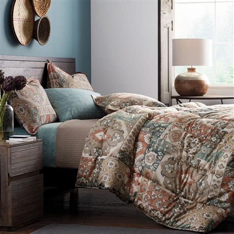 A comforter may sit inside of it's packaging for a while before you get it. The Company Store Ankara Wrinkle-Free Multicolored Floral ...