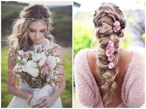 21 Boho Inspired Unique And Creative Wedding Hairstyles Chicwedd